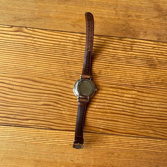 Fossil watch with leather band - Picture 6 of 10